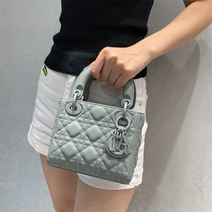 9a+ quality dior lady dior mini cannage calfskin handbag